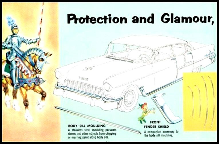 1955 Chevrolet Accessories Booklet Page 30
